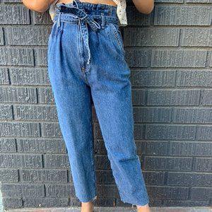 Abercrombie Jeans, NEW Paper Bag / Mom Jeans